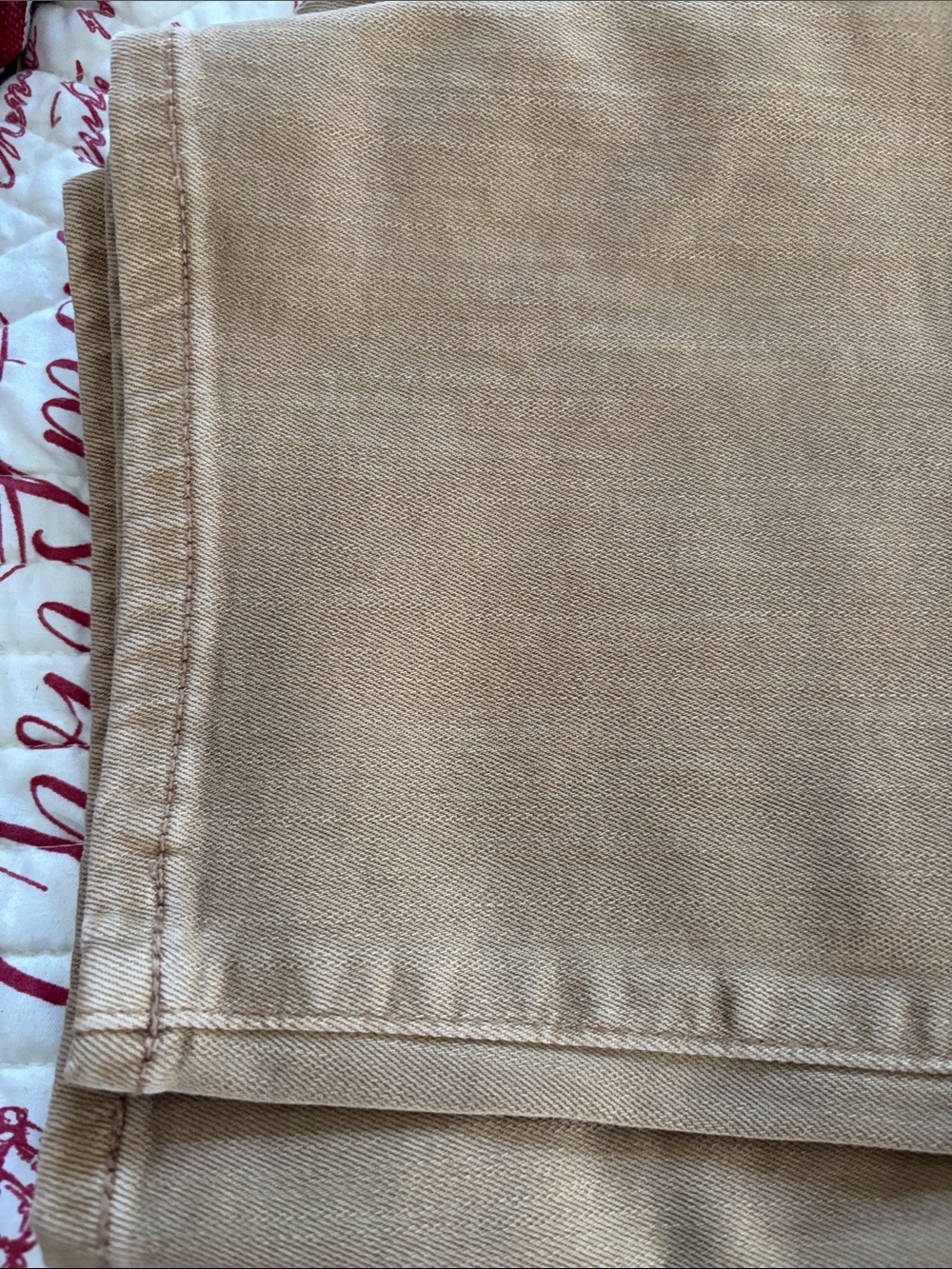 Chico's Girlfriend Slim-Leg Ankle Jeans in Camel Brown SZ 20 (Chico’s 4R) - Picture 6 of 8